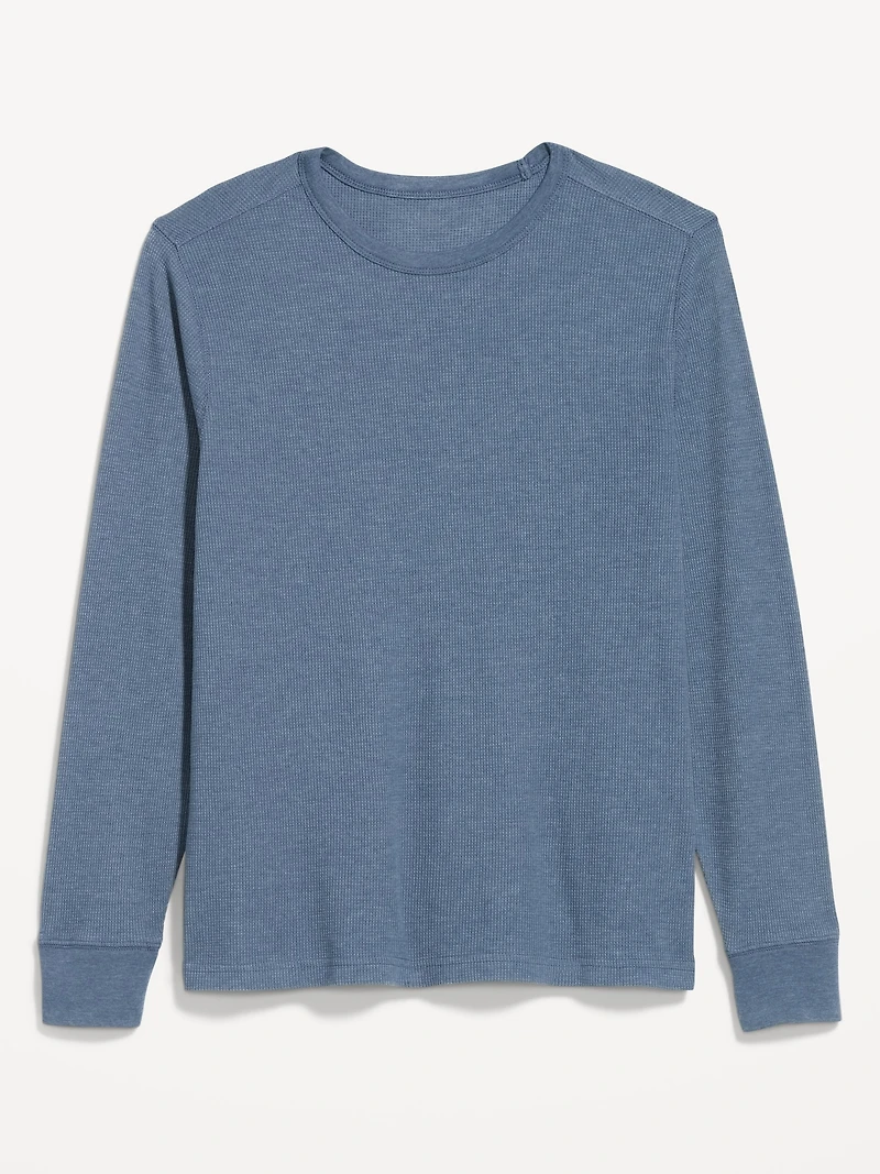 Waffle-Knit T-Shirt