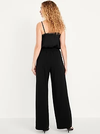 High-Waisted Wide-Leg Trouser