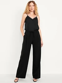 High-Waisted Wide-Leg Trouser