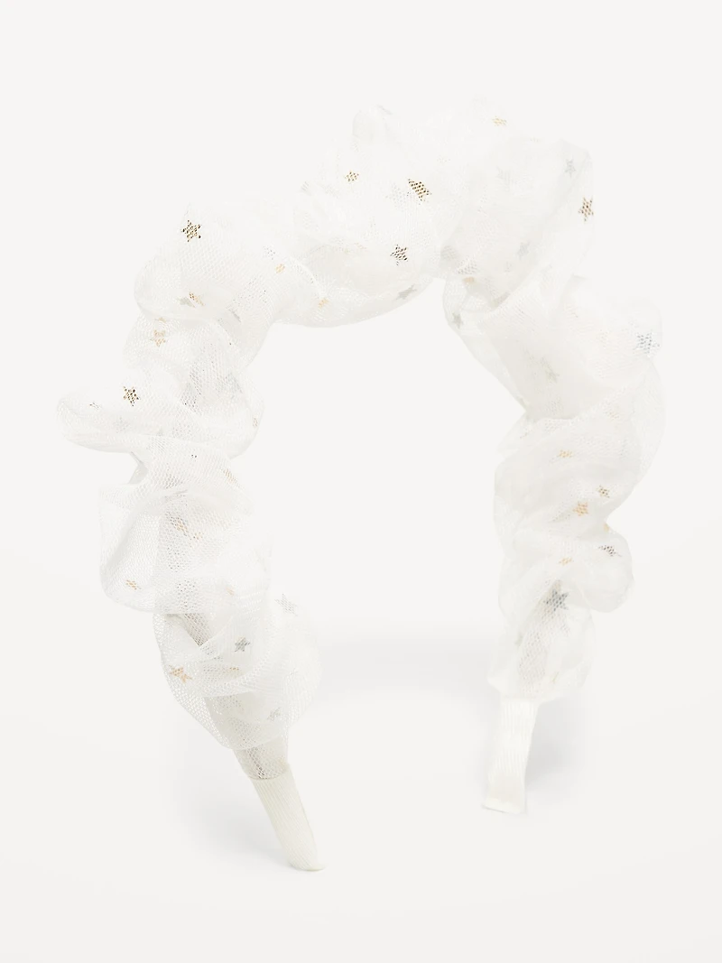 Outtek™ Sparkly Tulle Headband for Toddler Girls