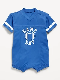 Football Jersey One-Piece Romper for Baby