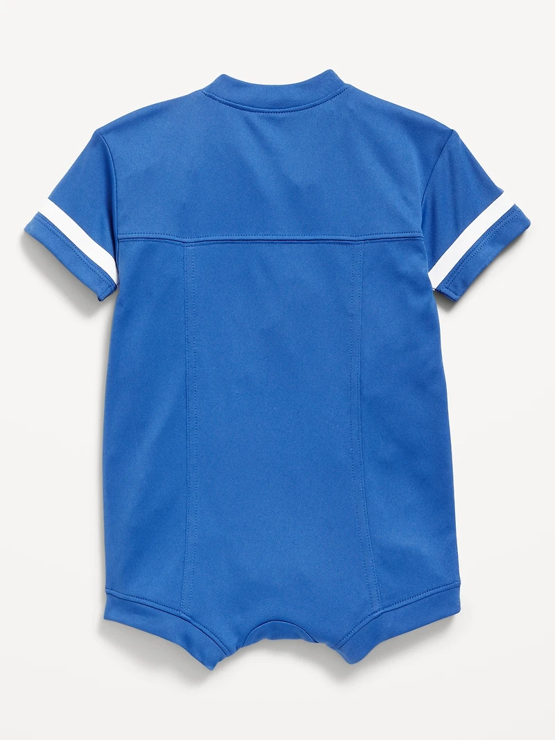 Football Jersey One-Piece Romper for Baby