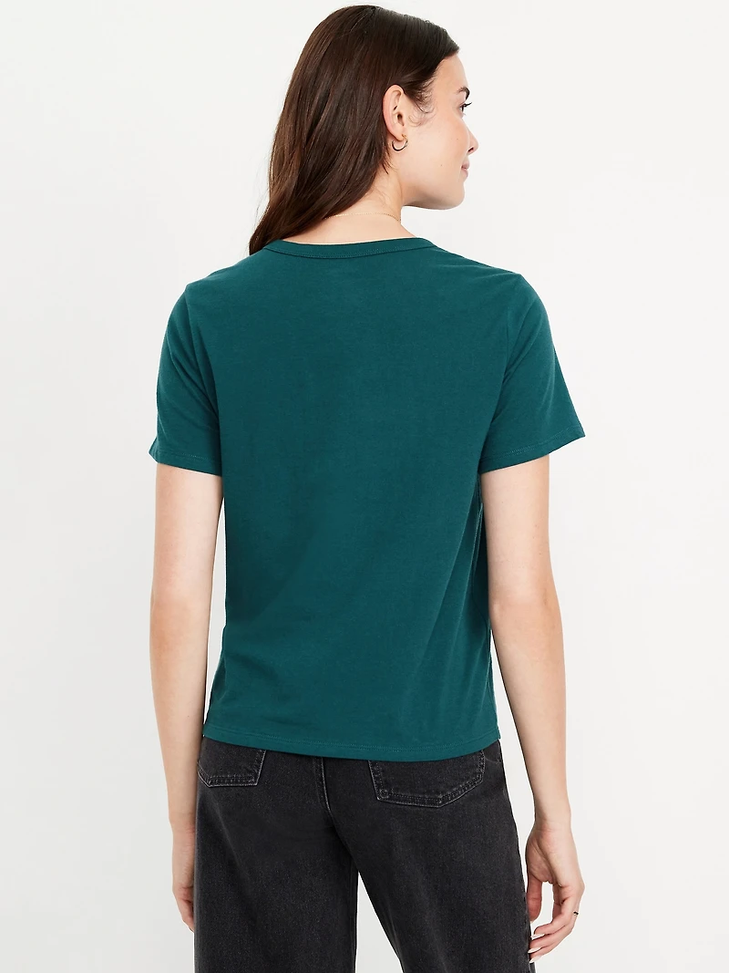 EveryWear Crew-Neck Graphic T-Shirt