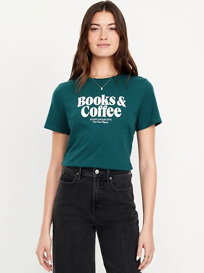 EveryWear Crew-Neck Graphic T-Shirt