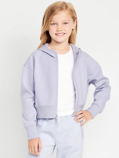 Dynamic Fleece Zip-Front Performance Hoodie for Girls