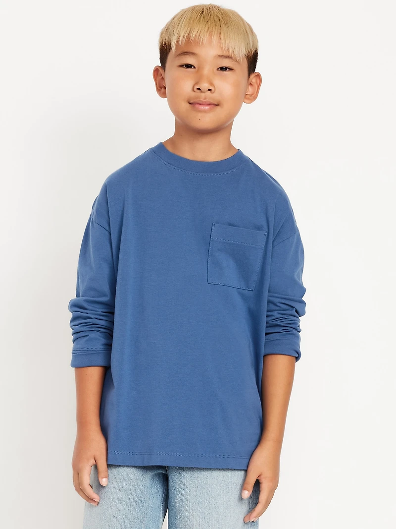 Oversized Long-Sleeve T-Shirt for Boys