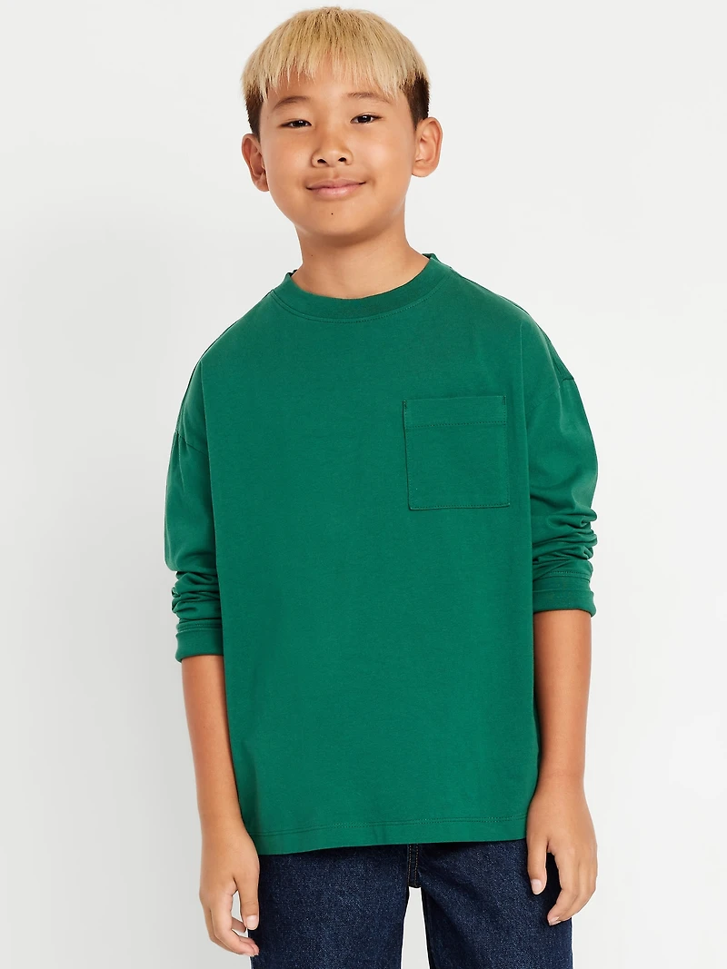 Oversized Long-Sleeve T-Shirt for Boys