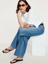Faux-Leather Flip Flop for Women