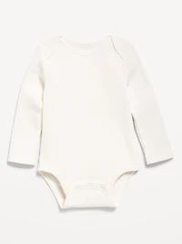 Long-Sleeve Ribbed Bodysuit for Baby