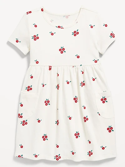 Short-Sleeve Dress for Toddler Girls