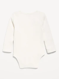 Long-Sleeve Ribbed Bodysuit for Baby