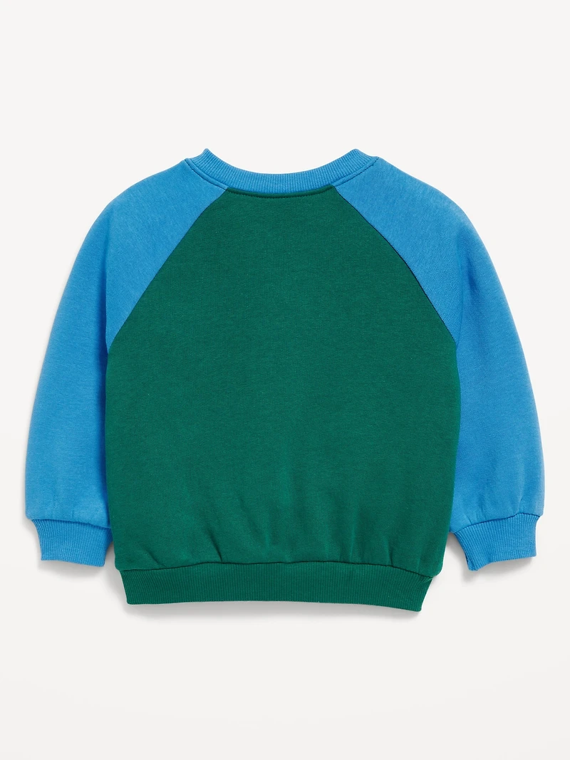 Printed Crew-Neck Sweatshirt for Baby