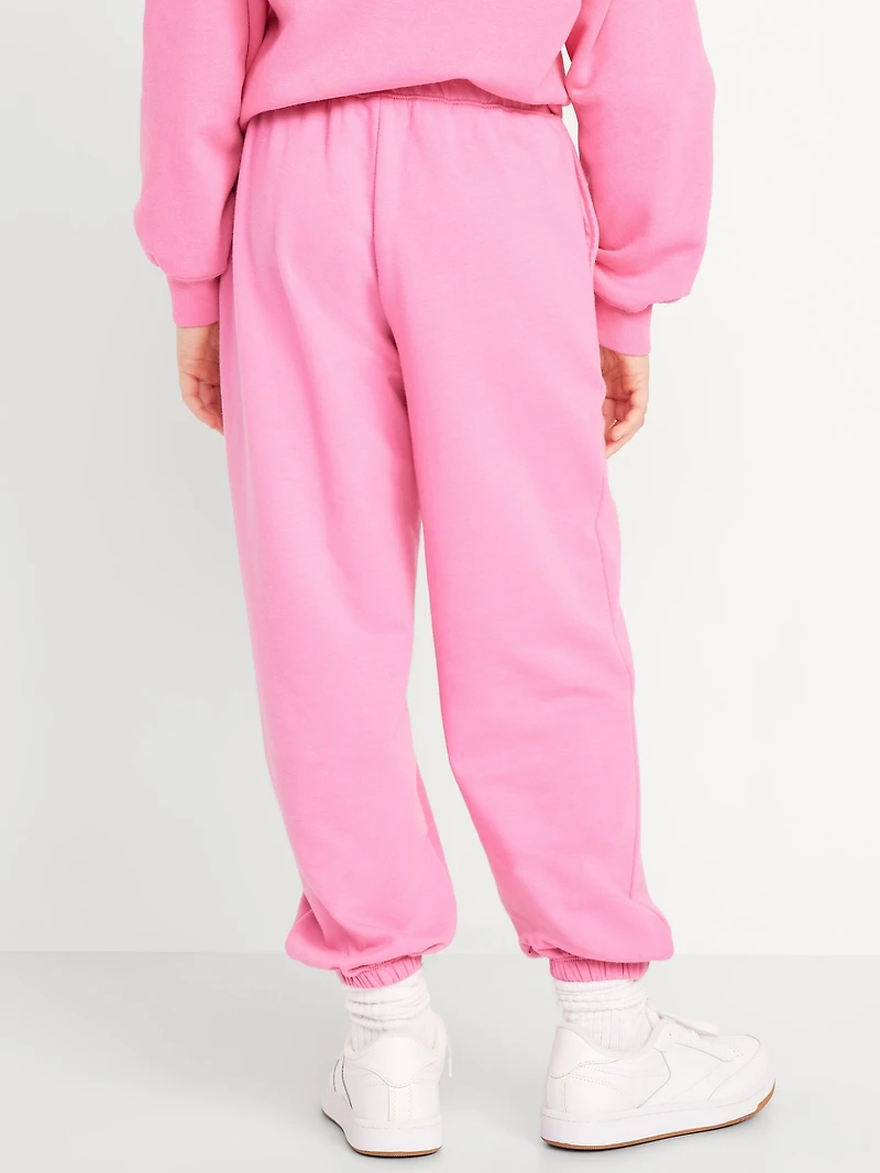 Favorite Fleece High-Waisted Jogger Sweatpants for Girls