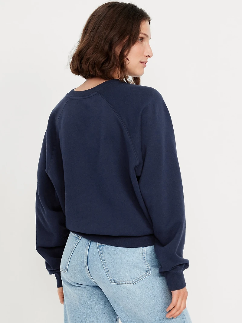 SoComfy Oversized Raglan Sweatshirt