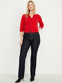 Extra High-Waisted Boot-Cut Jeans