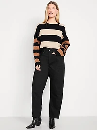 High-Waisted Barrel Ankle