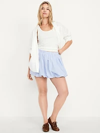 Poplin Bubble Skirt