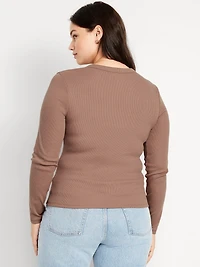 Snug Long-Sleeve Crew-Neck T-Shirt