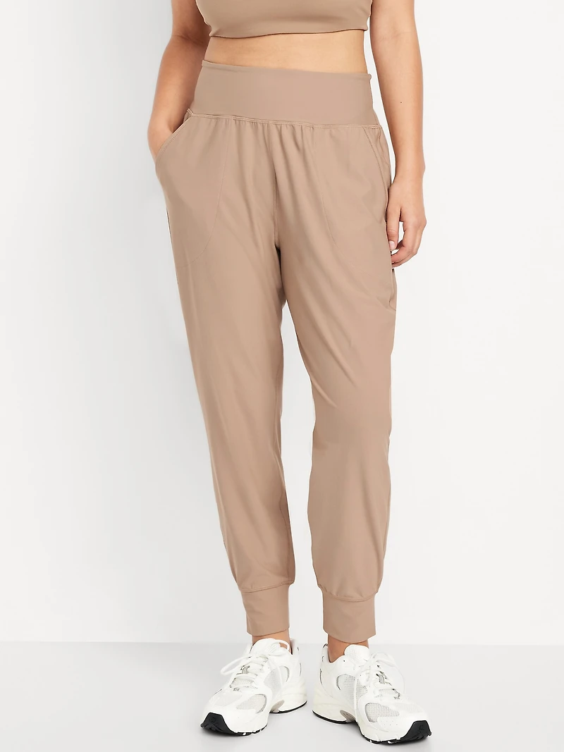 High-Waisted PowerSoft Pocket Joggers