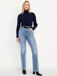 Extra High-Waisted Boot-Cut Jeans