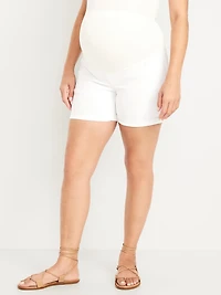 Short OG WOW à panneau couvrant de maternité, entrejambe 12,5 cm