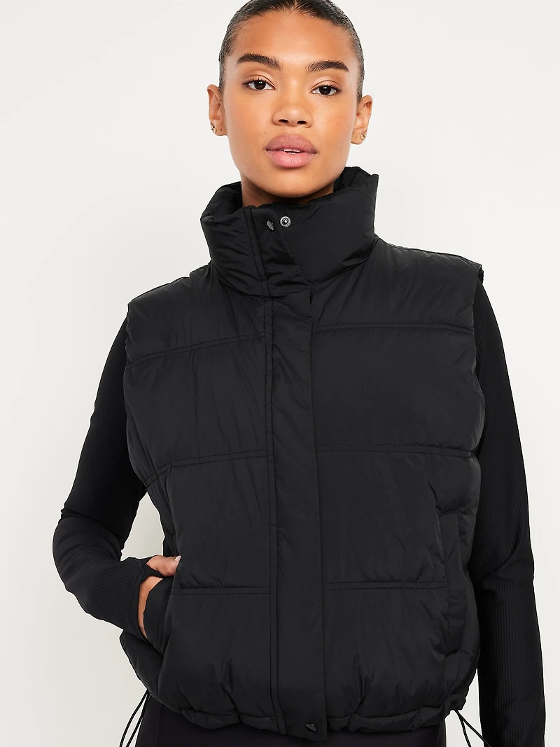 Water-Resistant Puffer Vest