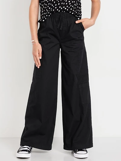 Pull-On Super Baggy Cargo Pants for Girls