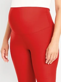 Legging de maternité court sculptant Powersoft à panneau complet