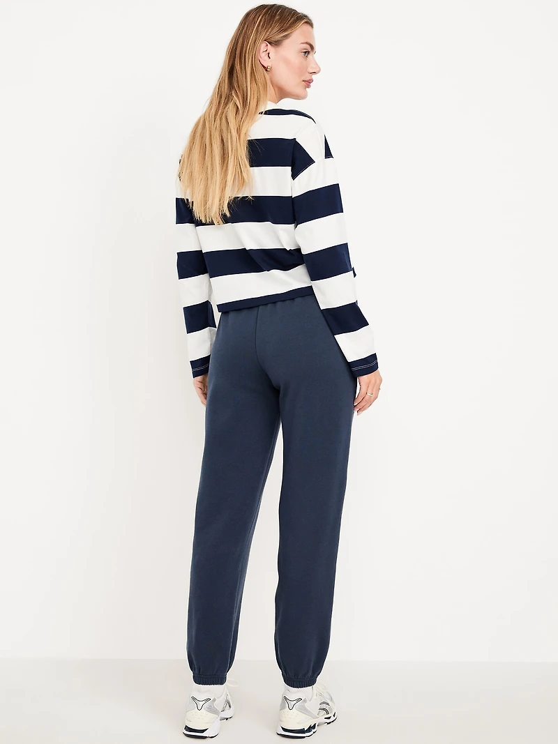 High-Waisted SoComfy Jogger Sweatpants