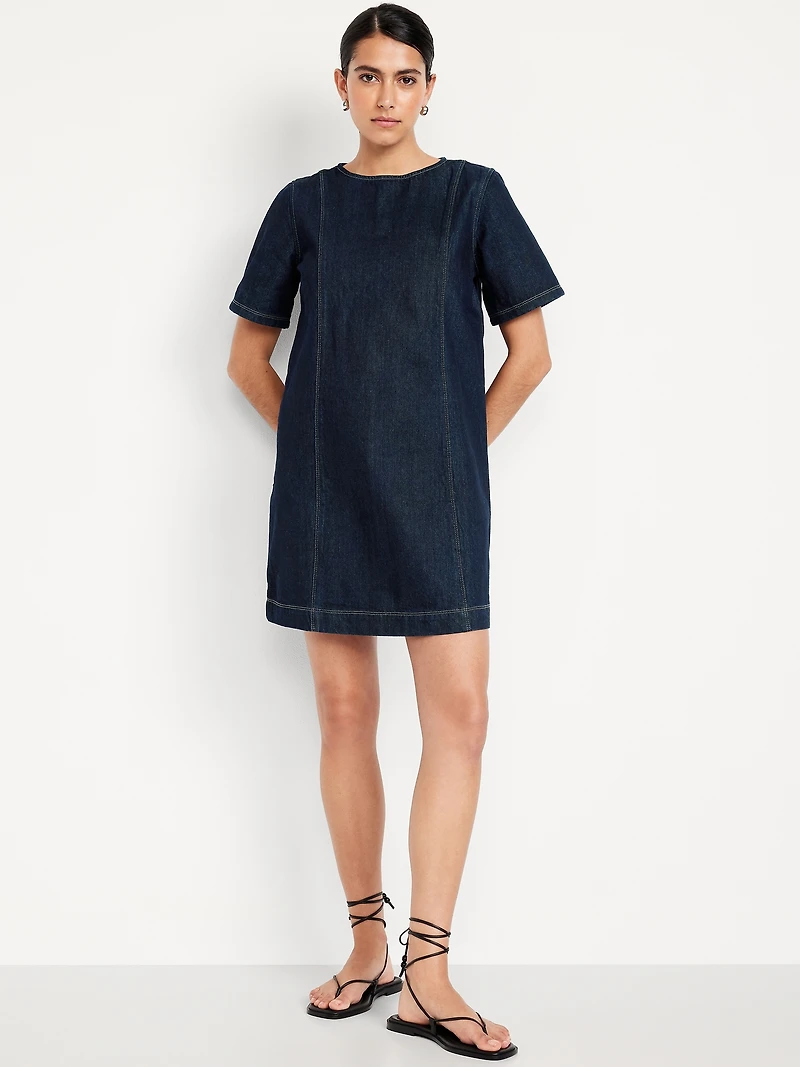 Denim Mini Dress