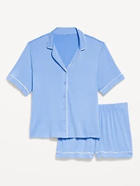 Sunday Sleep Knit Jersey Short Set