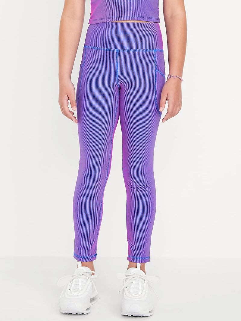 High-Waisted PowerSoft Leggings for Girls