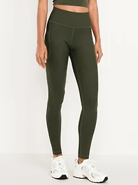High-Waisted PowerSoft Full-Length Pocket Leggings