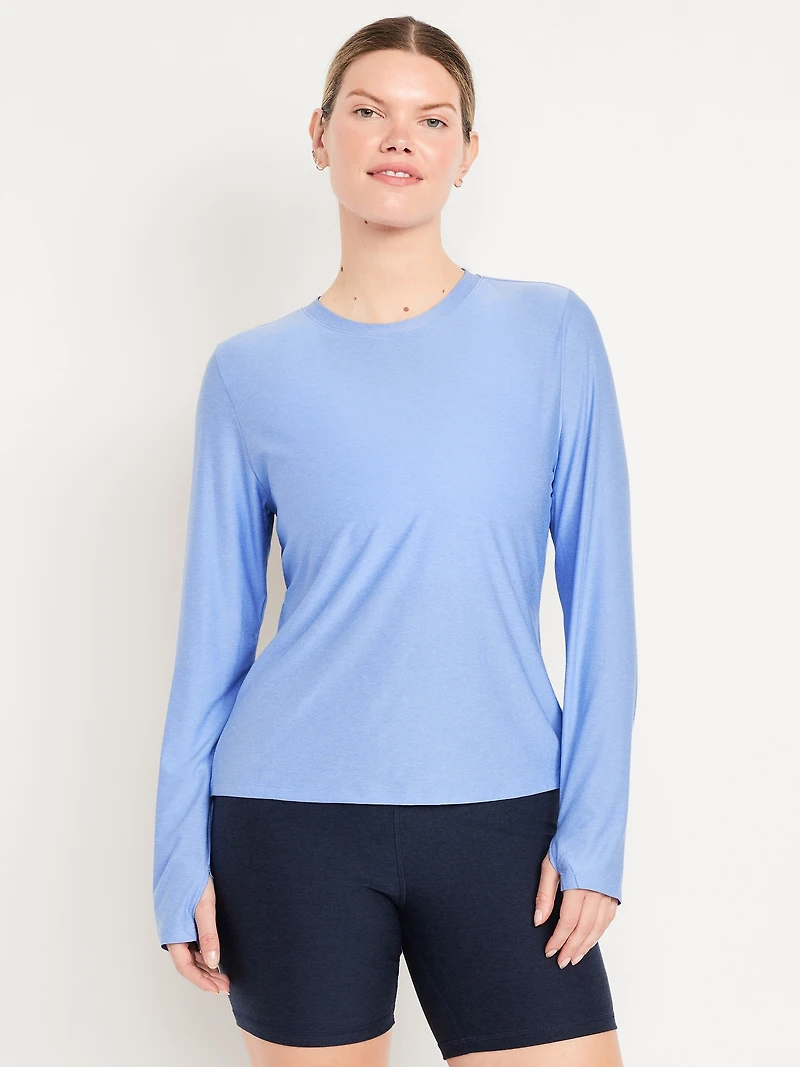 CloudMotion Wrap-Back Top