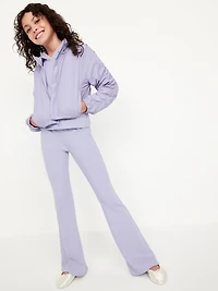 CozePlush Foldover Flare Leggings for Girls