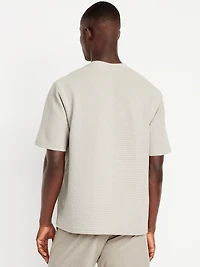 Oversized Tech Waffle T-Shirt