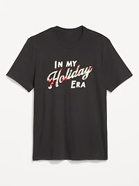 Holiday-Graphic T-Shirt for Men