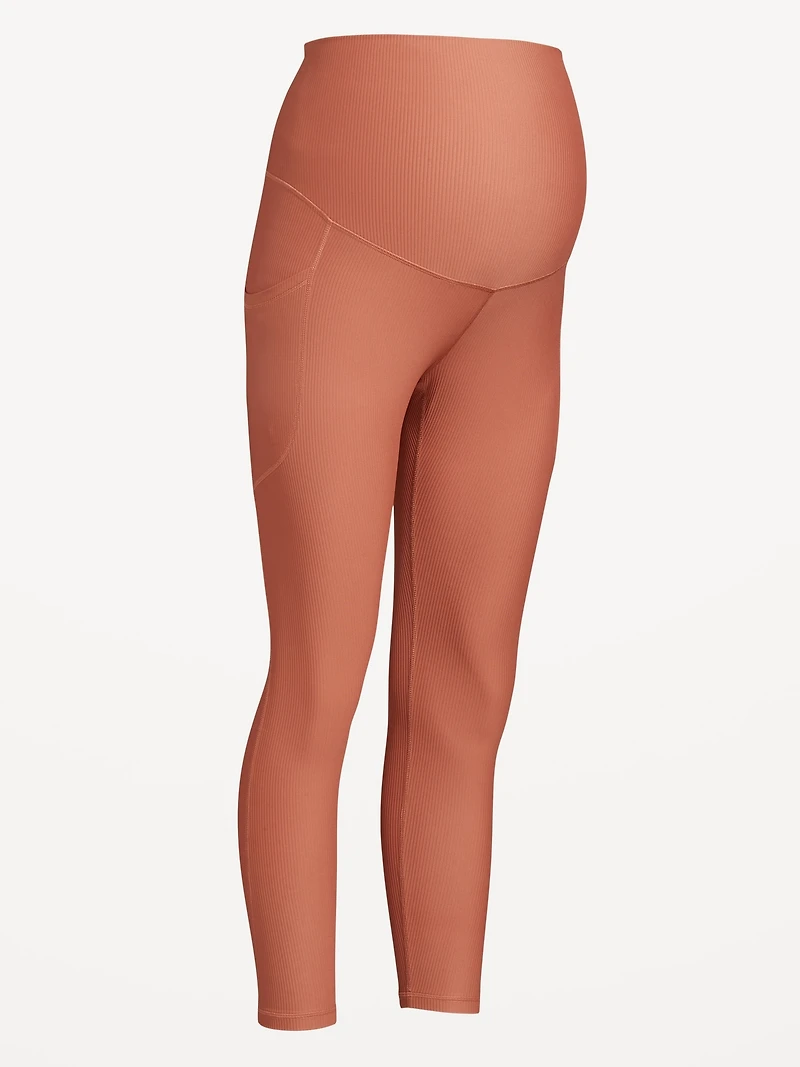 Legging PowerSoft longueur 7/8 à panneau couvrant de Maternité