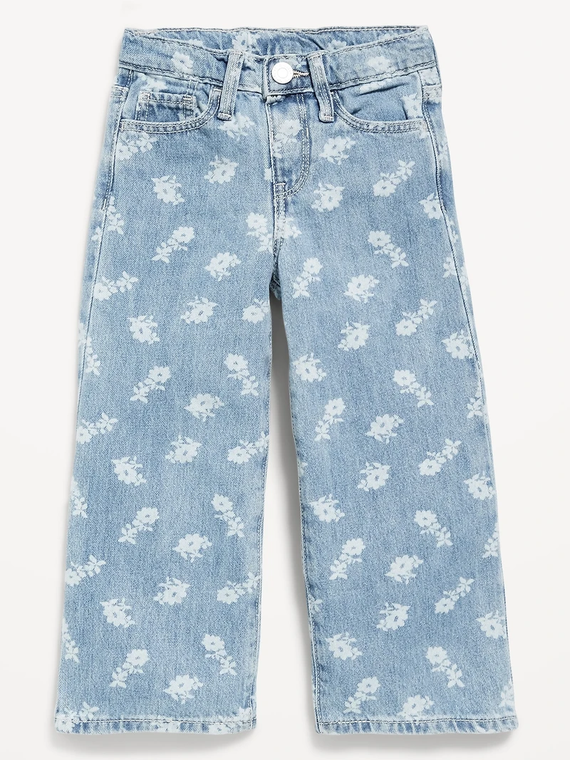 Baggy Wide-Leg Jeans for Toddler Girls