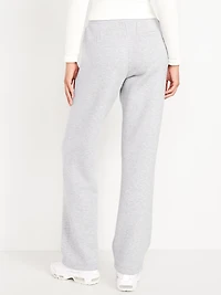 High-Waisted Bounce Fleece Trouser Sweatpants