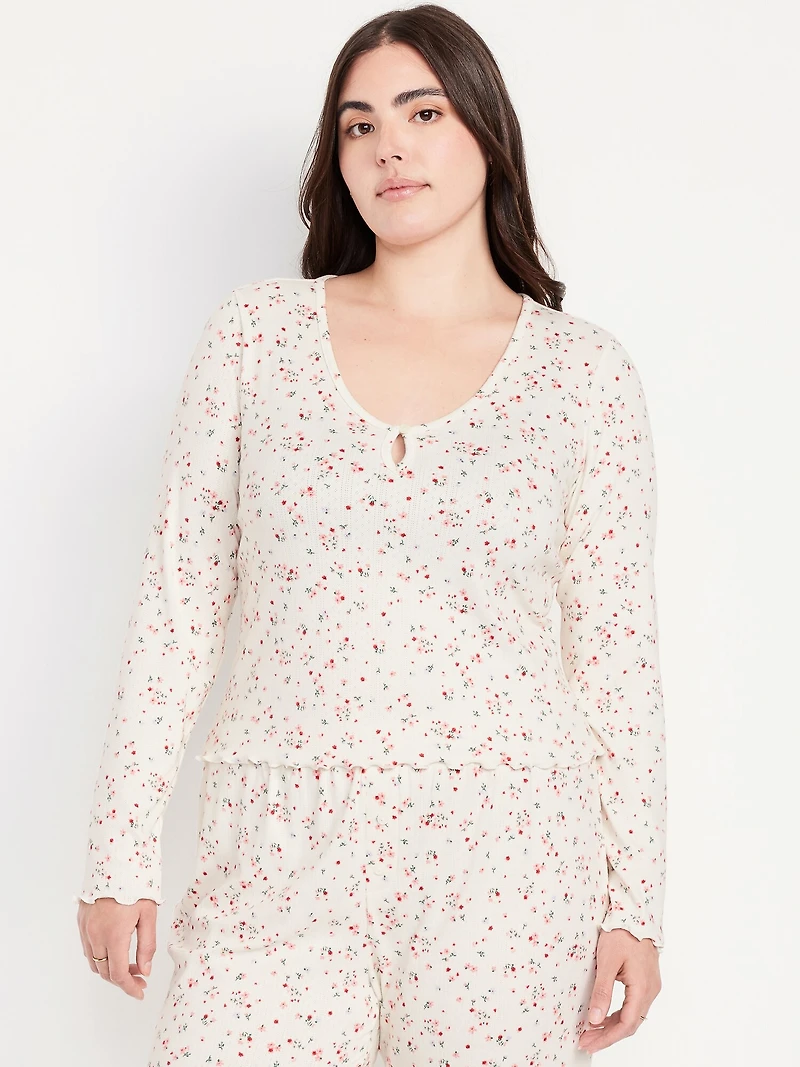 Cozy Pajama Top