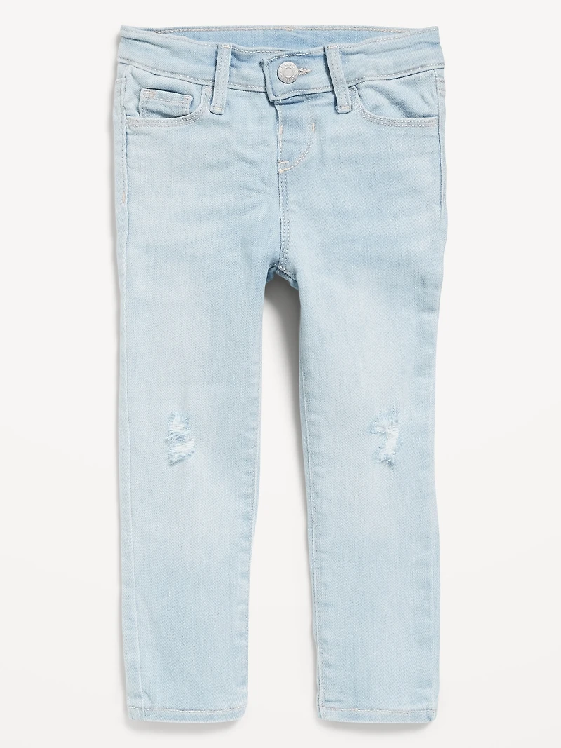 High-Waisted Rockstar 360° Stretch Jeggings for Toddler Girls