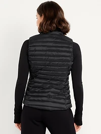 Water-Resistant Packable Puffer Vest