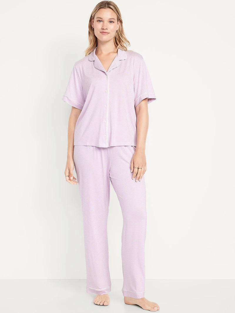 Classic Jersey Pajama Pant Set