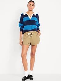 Mid-Rise Volume Shorts