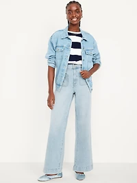 Extra High-Waisted Wide-Leg Jeans