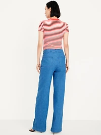 Extra High-Waisted Wide-Leg Jeans
