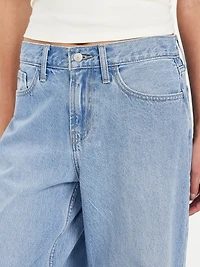 Mid-Rise Wow Baggy Wide-Leg Jeans