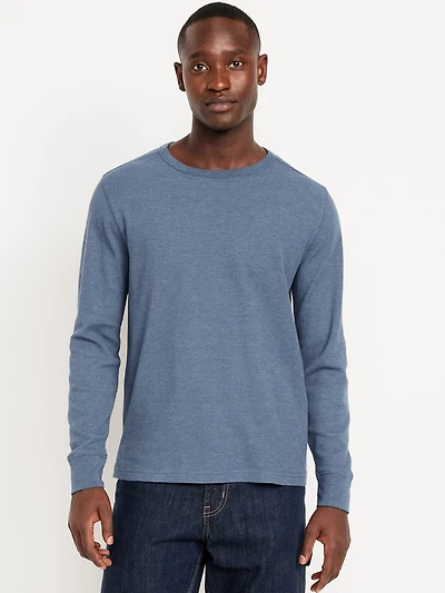 Waffle-Knit T-Shirt