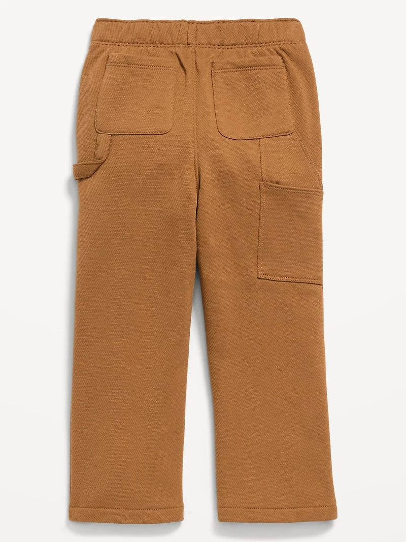 Loose Utility Fleece Pants for Toddler Boys